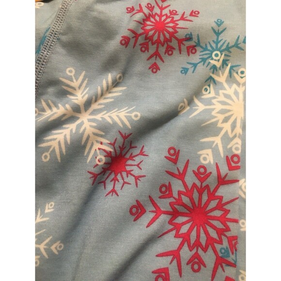 NEW Hot Chillys Youth XL Original Blue SNOWFLAKE Bottoms Performance Base Layer - Picture 2 of 6